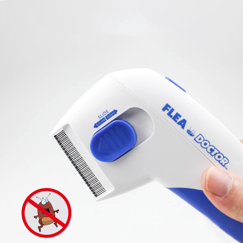 Professional Electric Flea Comb for Dogs, Cat Comb, Pet Comb for Ticks