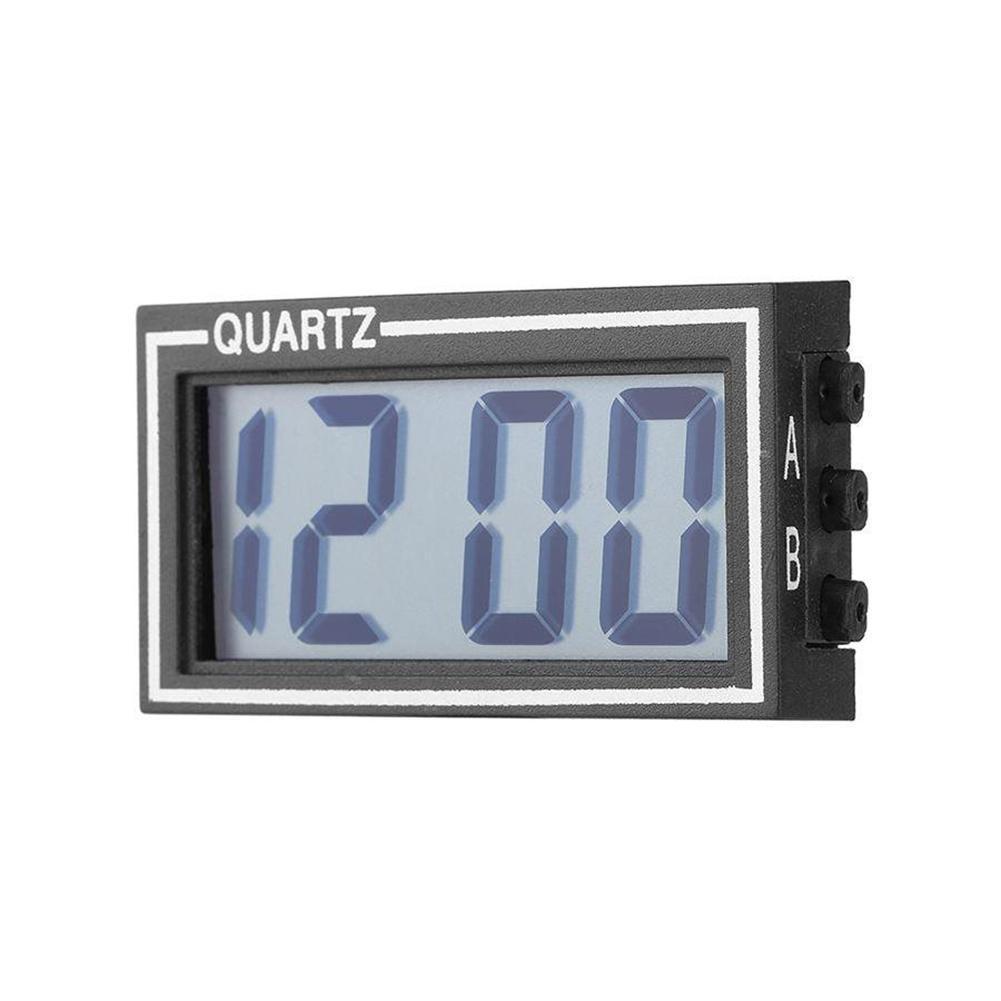 Digitale lcd thuiskantoor decoratie klok tafel auto kleine klok digitale klok dashboard