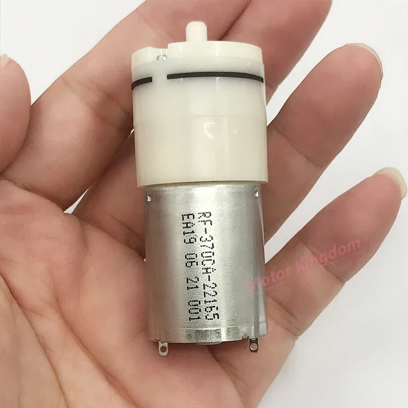 DC 3 V 3,7 V 5 V 6 V 12 V 24 V Kleine 370 Motor- Pumpe Mikro Mini Vakuum Luft Sauerstoff fließen Kontrolle Pumpe für Aquarium Fisch Wasser Panzer