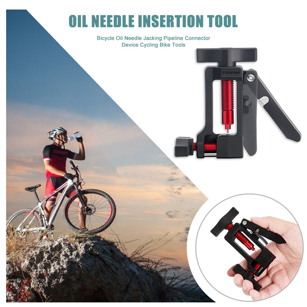 2in1 Fiets Naald Driver Hydraulische Slang Cutter Mtb Schijfrem