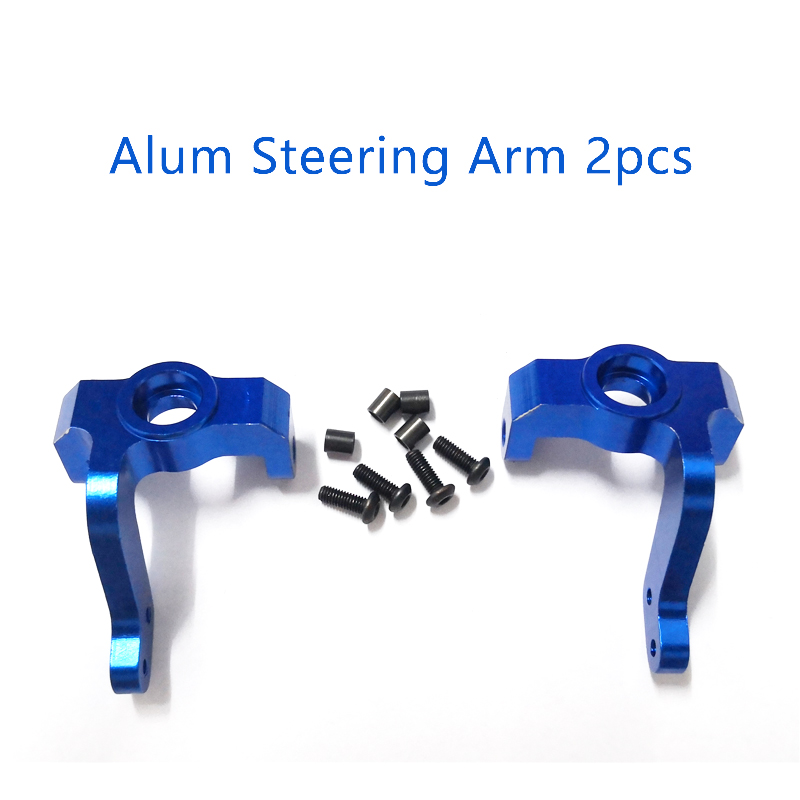 2pcs Alloy Steering Arm For Rc Hobby Model Car 1-10 Vrx racing Octane Vetta Karoo Ftx Outlaw Upgraded Hop-Up Part 10923