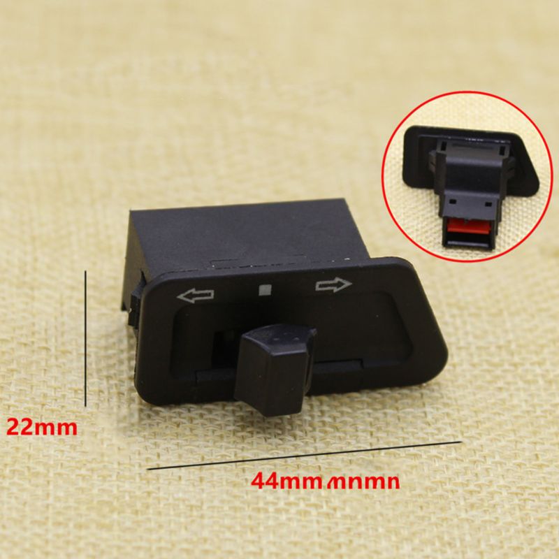 3-- pin blinklysbryter knapp til scooter moped go kart  e7ca