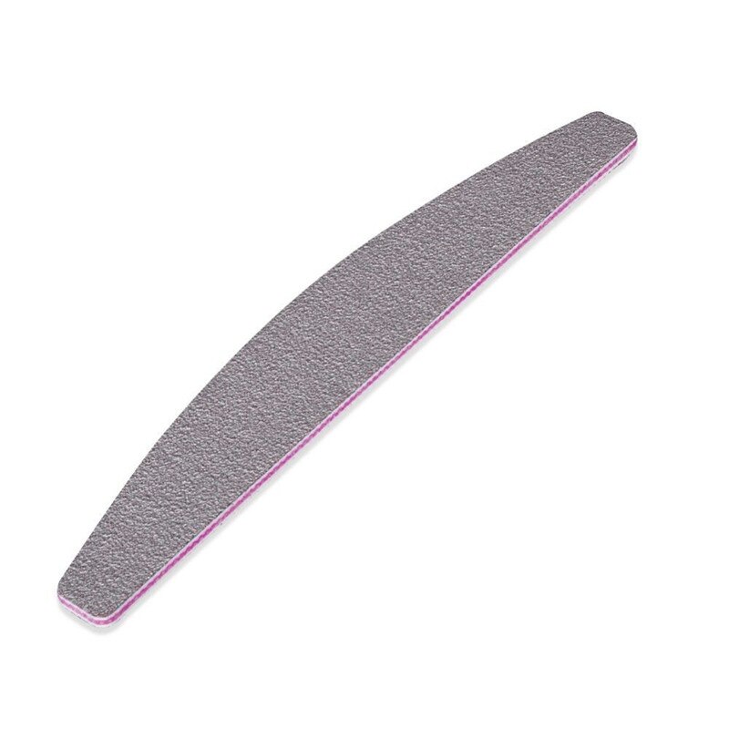 10 Pcs 100/180 Nagelvijlen Blok Buffer Pedicure Manicure Half Moon Schuurpapier Nail Schuren Lima Nagelvijlen Filer Voor Nagels art