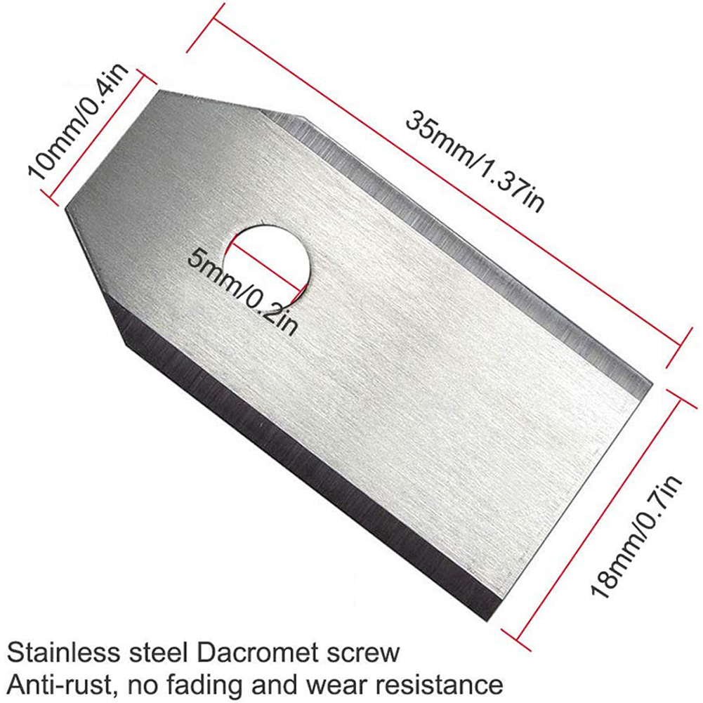 30-150PCS Lawn Mower Cutting Blades Set Home Lawn Mower Cutting Blade Stainless Steel Grass Cutter Blade W/Screw Kit Replacement: Professional Mowers / green