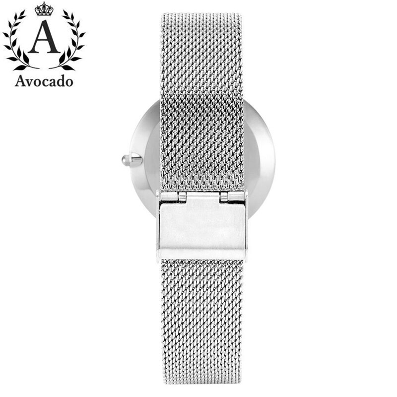 Arabisch Vrouwen Horloges Dames Quartz Horloge Rvs Mesh Riem