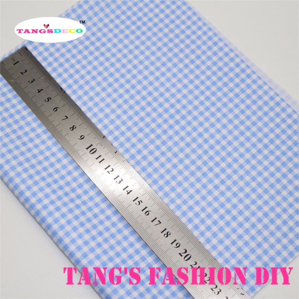 3PCS---Blue color cotton fabric 40x50cm DIY cotton fabric blue style sets