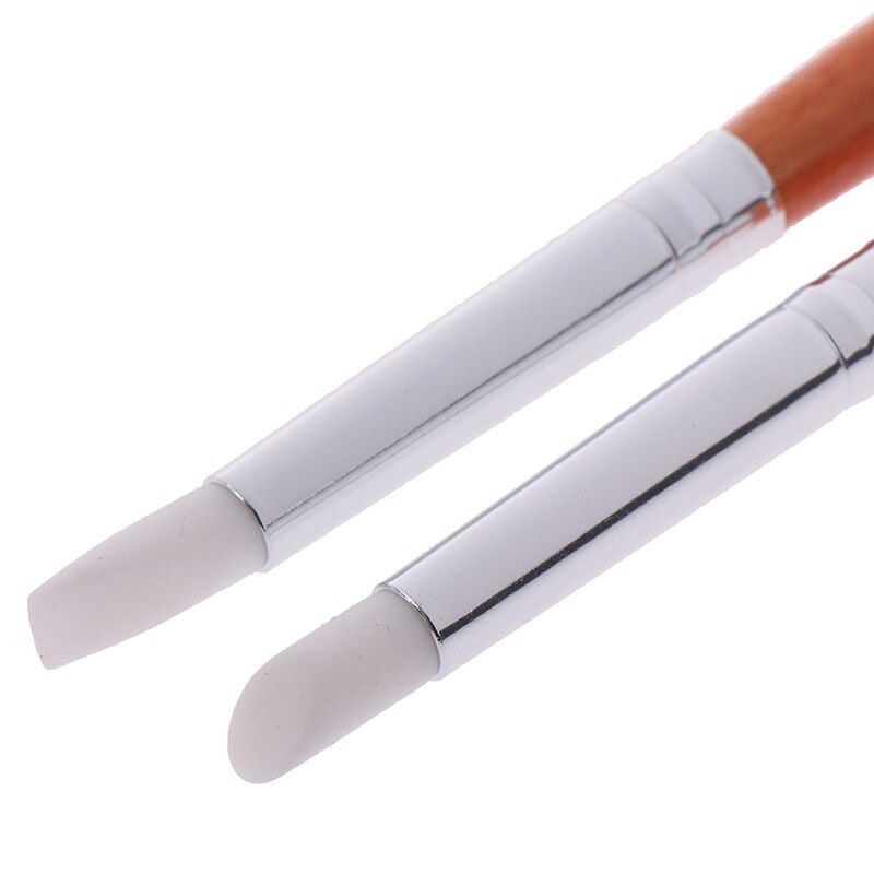 5pcs/Set Silicone + Stainless steel Two Head Sculpting Polymer Modelling Shaper Art Tools Soft Pottery Clay Tool