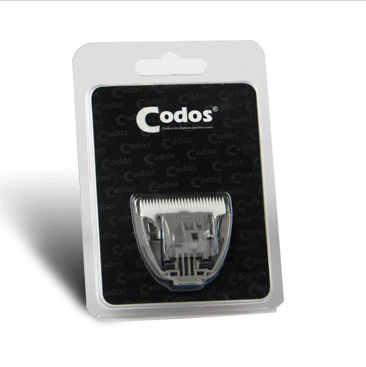 100%  originele codos cp -8000 huisdierhaartrimmer hondenhaarscheerapparaat elektrische tondeuse voor huisdieren scherp keramisch mes wit 110v-240v: Scheermesje / Ons stekker