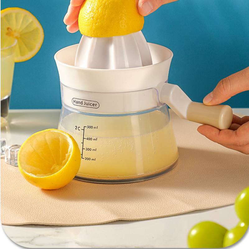 Handpers Multifunctionele sinaasappel-citroenpers Handmatige draagbare citruspers Keuken Handmatige citruspers