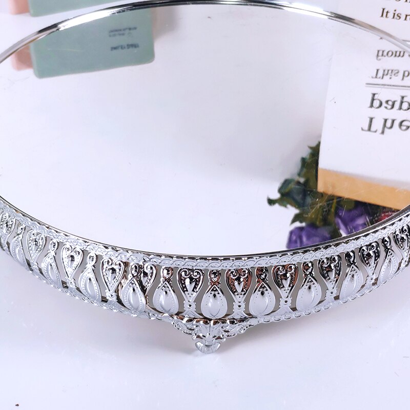 silver Wedding Display Cake Stand Cupcake Tray Home Decoration Tools Dessert Table Decorating Party Suppliers