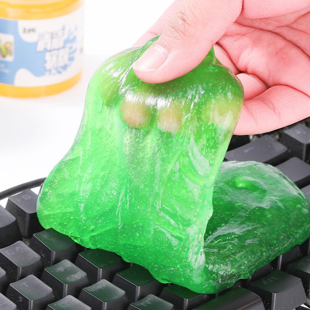 Gel de nettoyage intérieur de voiture, 1 pièce, dissolvant de poussière, colle pour clavier d'ordinateur, fournitures de nettoyage de saleté, accessoires de nettoyage