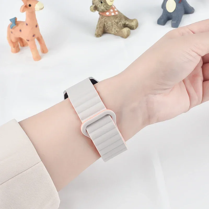 20mm magneettinen ranneke amazfit gts 4/2/3/3 pro/gts 2 mini/gtr 4 22mm gtr 42mm/47mm/ 2/2e/ -ranneke amazfit bip -hihna