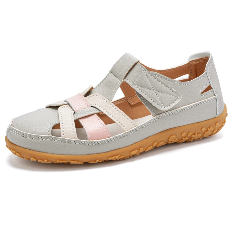 zomer loafers dames sandalen dames sandalen comfortabele flats wandelsandalen bedekte teen strandschoenen damesschoenen schoenen
