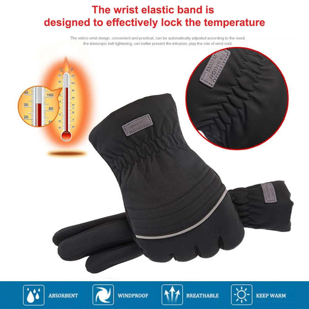 Wasserdichte Handschuhe Motorrad Anti-Schleudern Sonne-nachweisen Hohe Temperatur Widerstand Mountainbike Warme Halten Radfahren Touchscreen