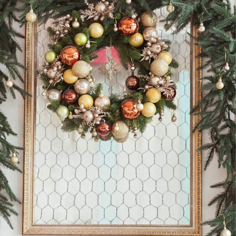 Wire Netting Galvanized Hexagonal Mesh Lightweight Metal Wire Mesh DIY Project for Home Garden Courtyard