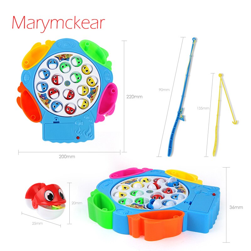 Giochi Di Imitazione elettrico Gioco di Pesce Giocattolo di Gioco Casa Giocattolo 1 impostato divertente Giocattolo per i bambini Sopra i 3 anni di età in rosa/Blu/colore Giallo