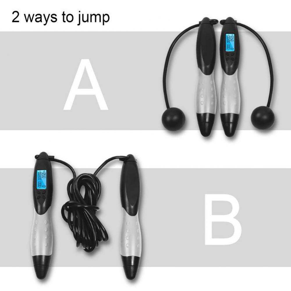40%HOTSmart Digital Counter Bodybuilding Aerobic Exercise Fitness Jump Skipping Rope