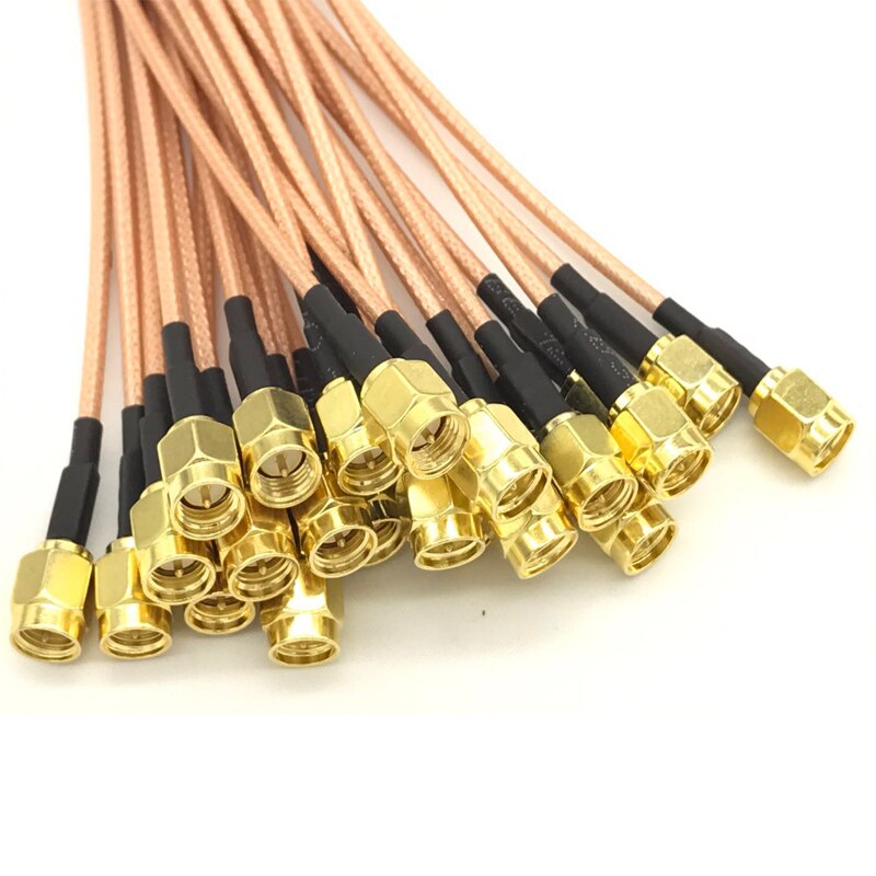 Sma Male Hoofd Turn Sma Mannelijk Hoofd RG316 Line Extension Lijn Lengte 15 Cm Rf Radio Frequentie Transfer Feeder sma-J Sma