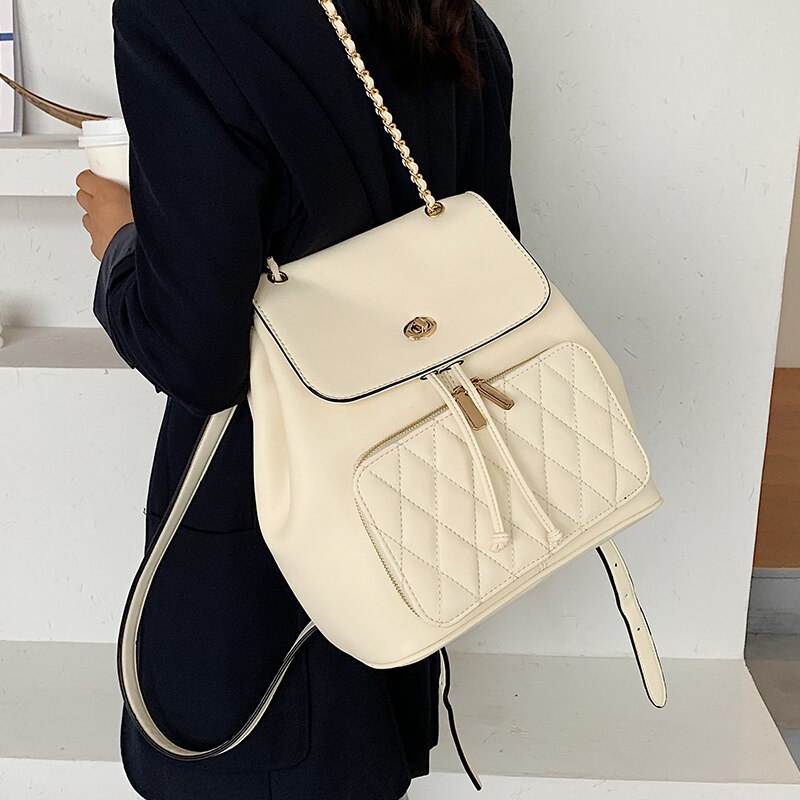 Mode Vrouwen Rugzak Tas Pu Leer Vrouwen Rugzak Ontwerpers Voor Tiener Meisje Reizen Boeken Rugzak