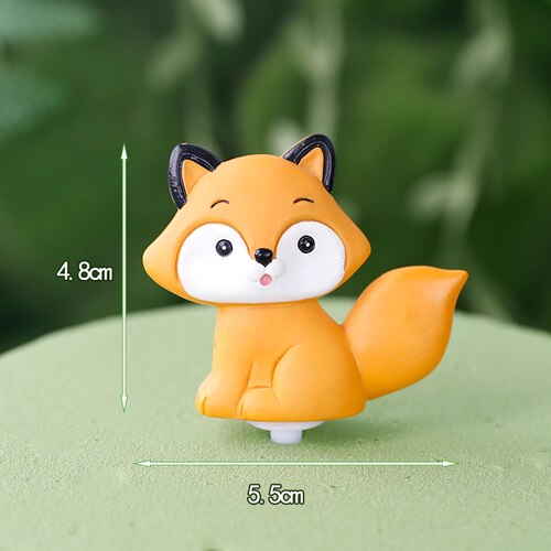 bosco animali torta arredamento morbido argilla Leone elefante tigre uno 1st giungla safari torta topper Felice compleanno festa arredamento bambini: 2