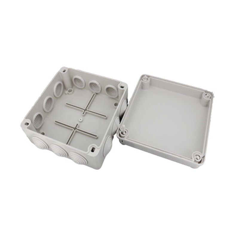 1 Set plastic enclosure box ABS IP65 opening with waterproof plug enclosure junction box: 150X150X70MM