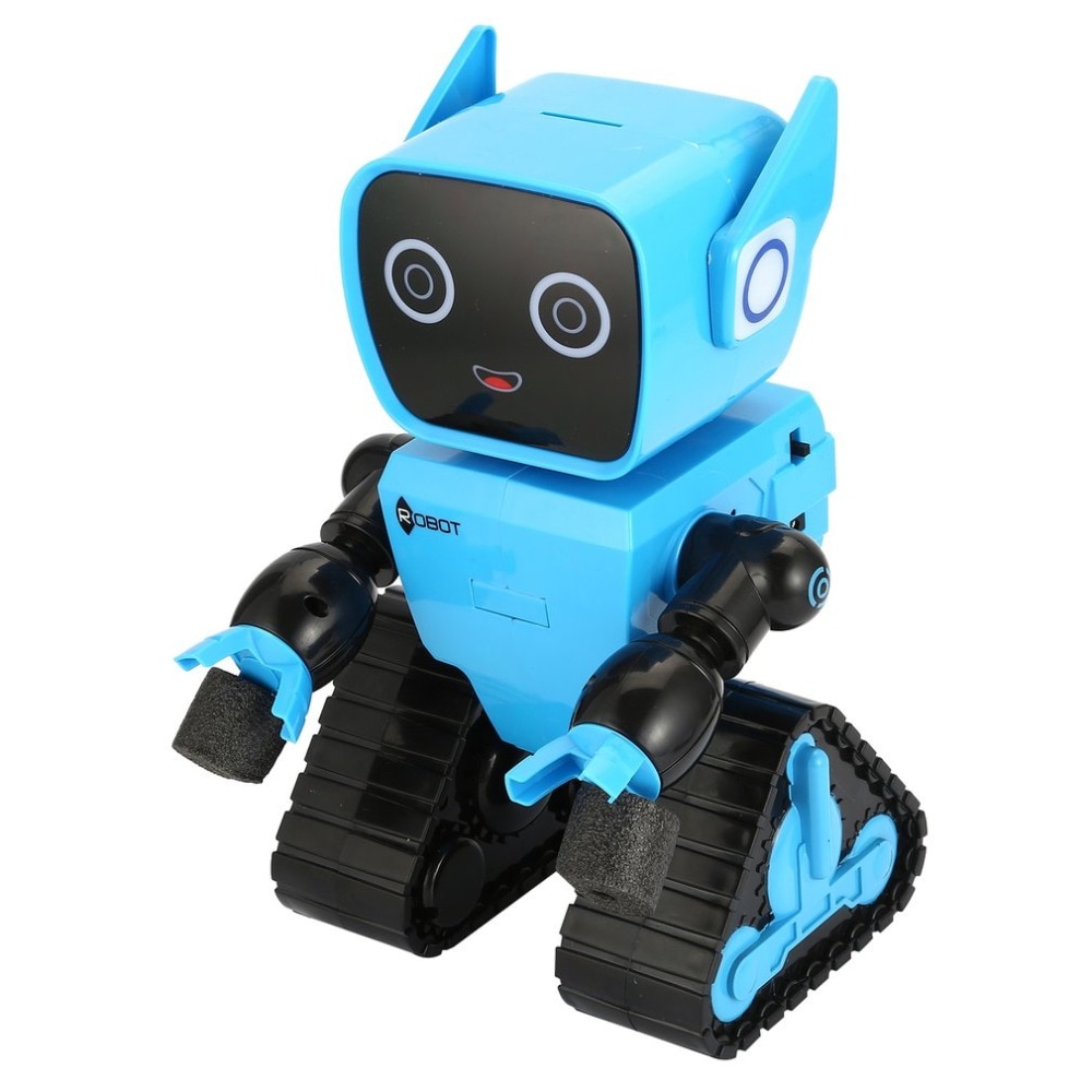 Intelligent Programming Robot R801 Touch/remote/voice Control Sensing USB Charge RC Toy Birthday for Children