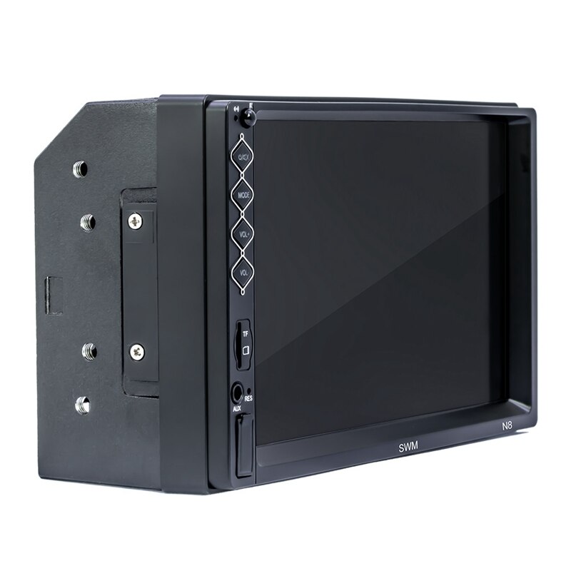 2 Din Auto Stereo, pantalla de contacto de 7 pulgadas, reproductor Multimedia para coche, reproductor MP5 en 7 colores, estéreo, soporte para Iphone XR Mirrorlink, identificador de llamadas,