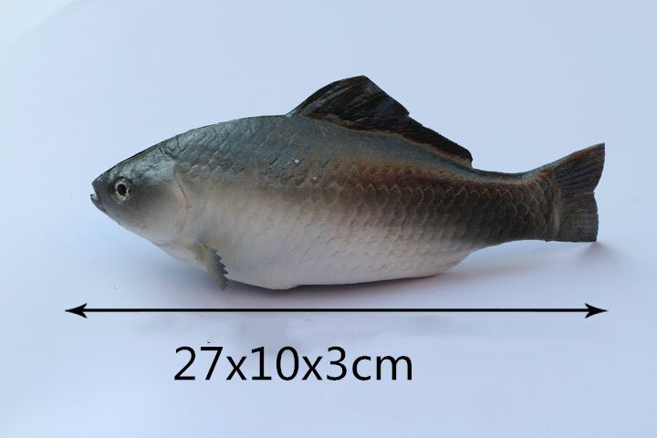 Freshwater Sea Life Animals Simulation Coelacanth Piranha Bass Fish Salmon Figure Model Lifelike Educational Toy Prop Decoration: 10