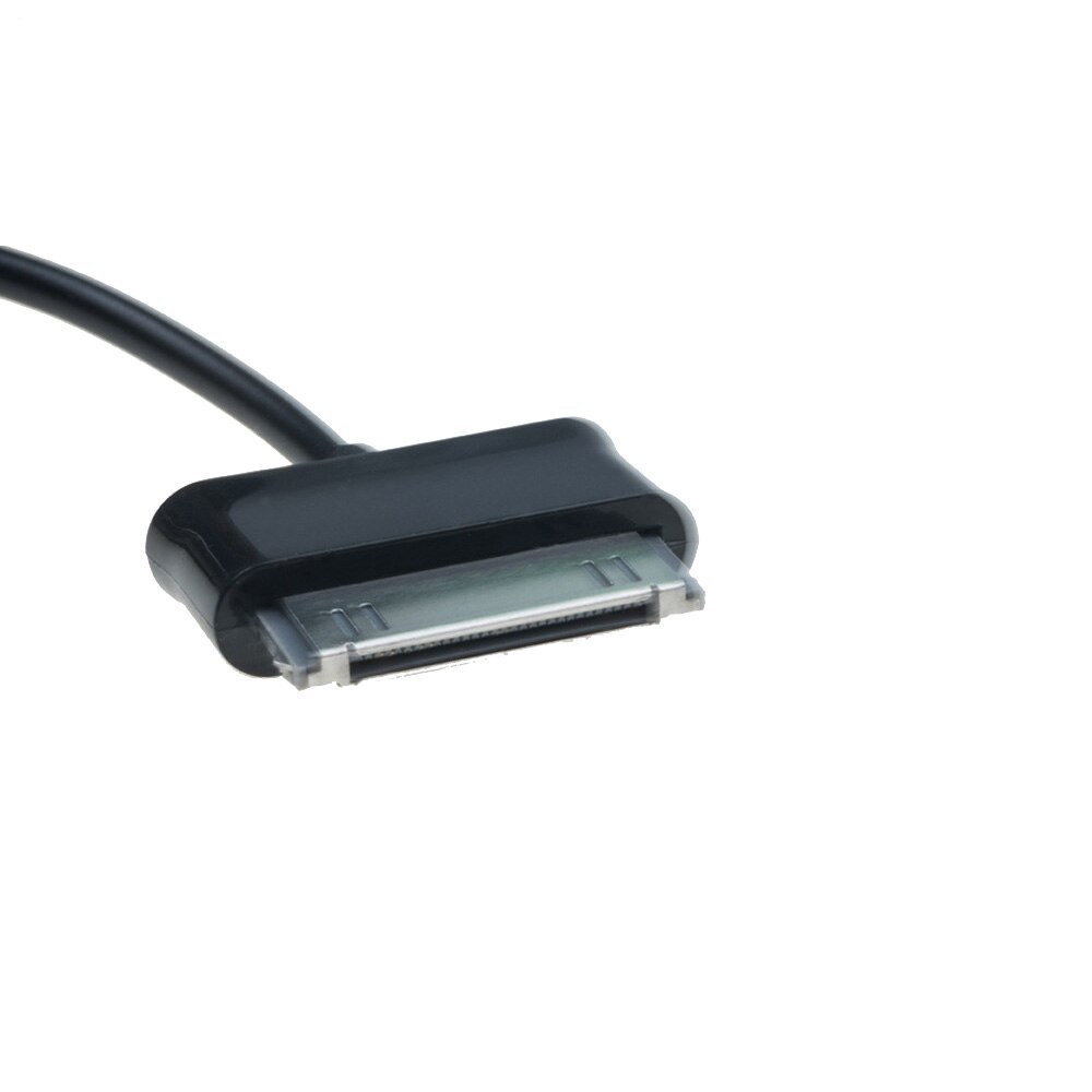 Substituição do Cabo USB Para Samsung Tab P1000 P1010 P3100 P5100 N8000 P6200 P6800 P7500 P7510 1 1m Cabo De Carregamento Preto Peça