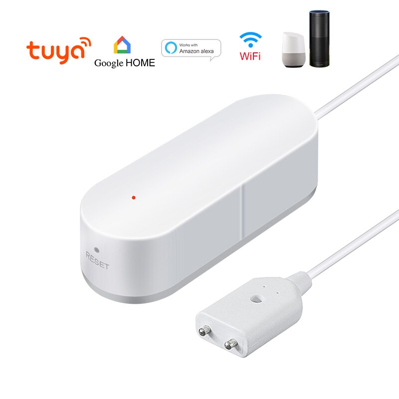 Tuya (Smart Life) Wifi Smart Water Leakage Detector Sensor APP Realtime Wireless Home Security