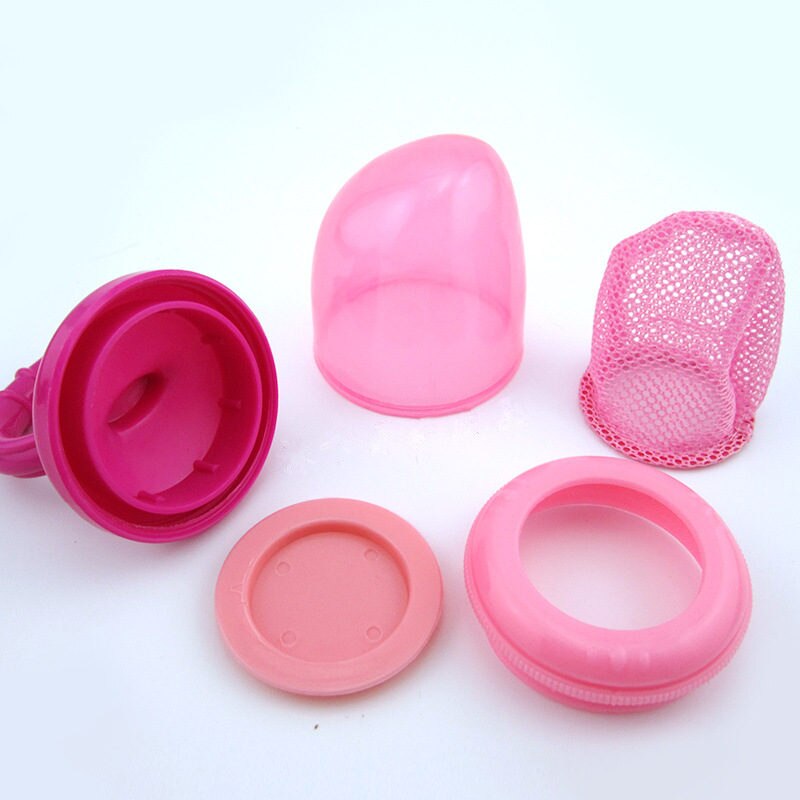 Baby Pacifier Fresh Food Nibbler Feeder Newborn Safety Feeding Nipple Mesh Bag Infant Chew Fruits Vegetables Chupeta Soother