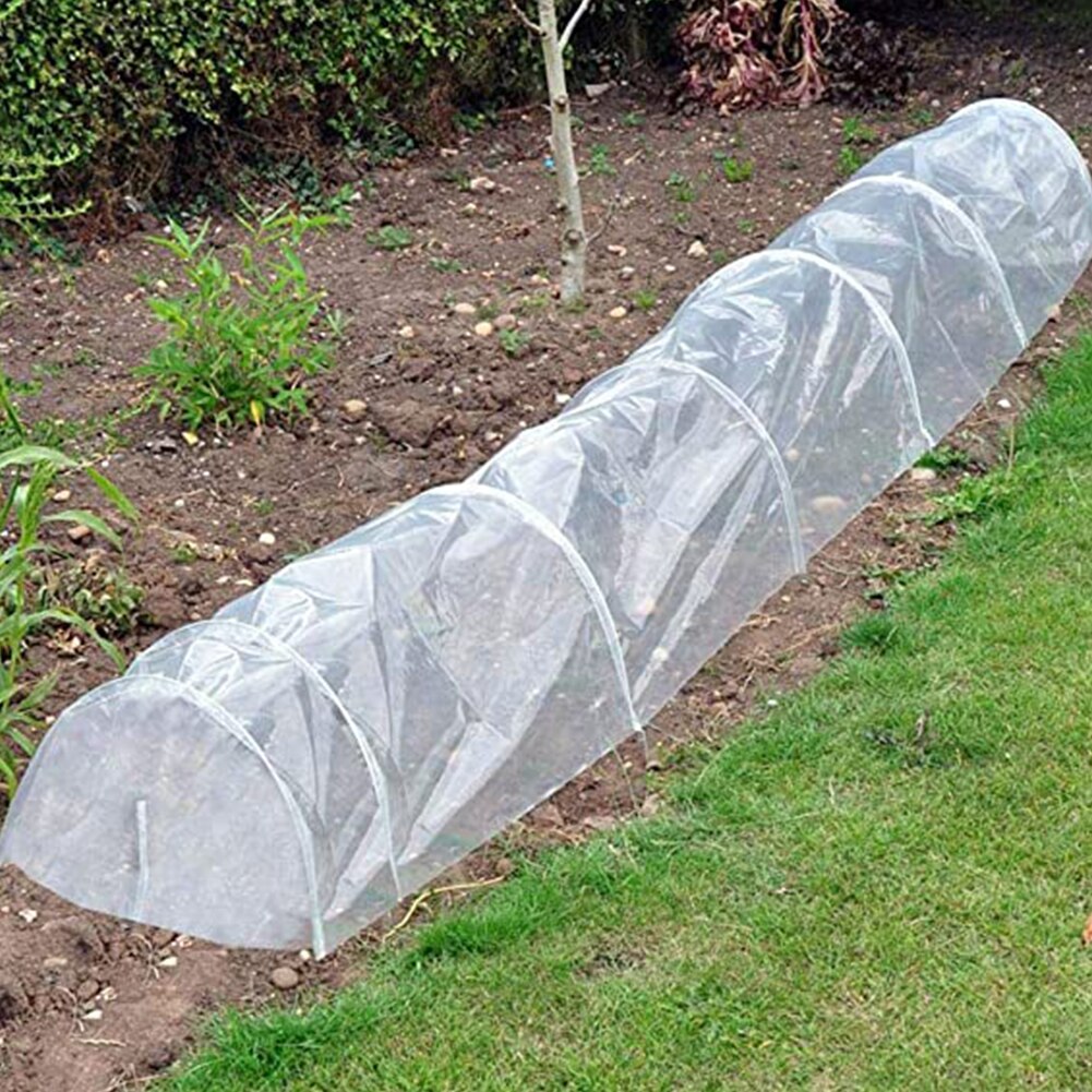 Transparent Vegetable Greenhouse Agricultural Cultivation Plastic Cover Film Waterproof Anti-UV Gardening Protect Plants