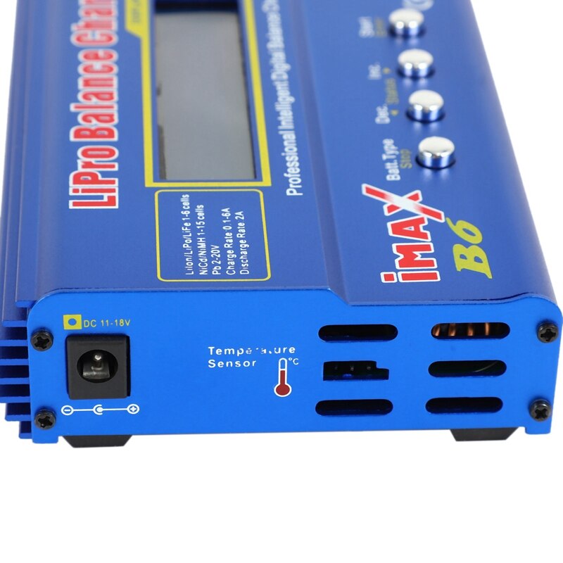 Imax B6 12V Battery Charger 80W Lipro Balance Charger Nimh Li-Ion Ni-Cd Digital Rc Charger 12V 6A Power Adapter Charger(No Plug)
