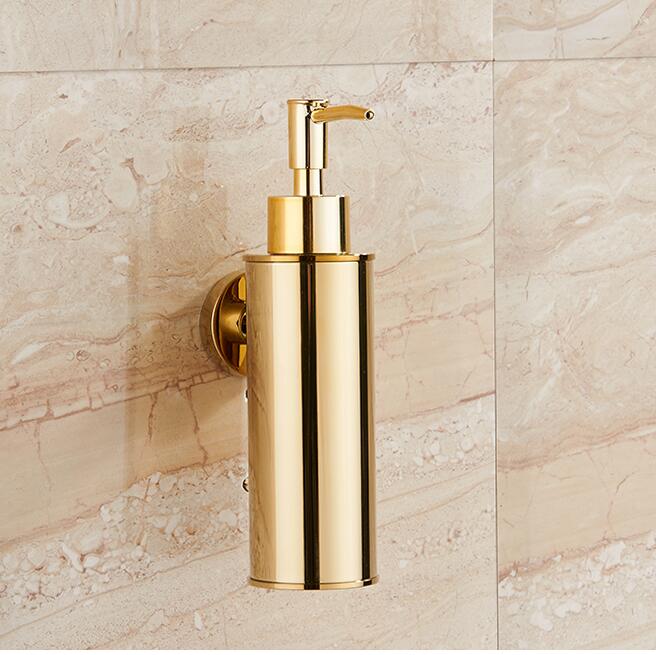 Zeepdispenser Goud Badkamer Hand Zeepdispenser/Keuken Zeepdispenser Rvs Shampoo Flessen: gold1