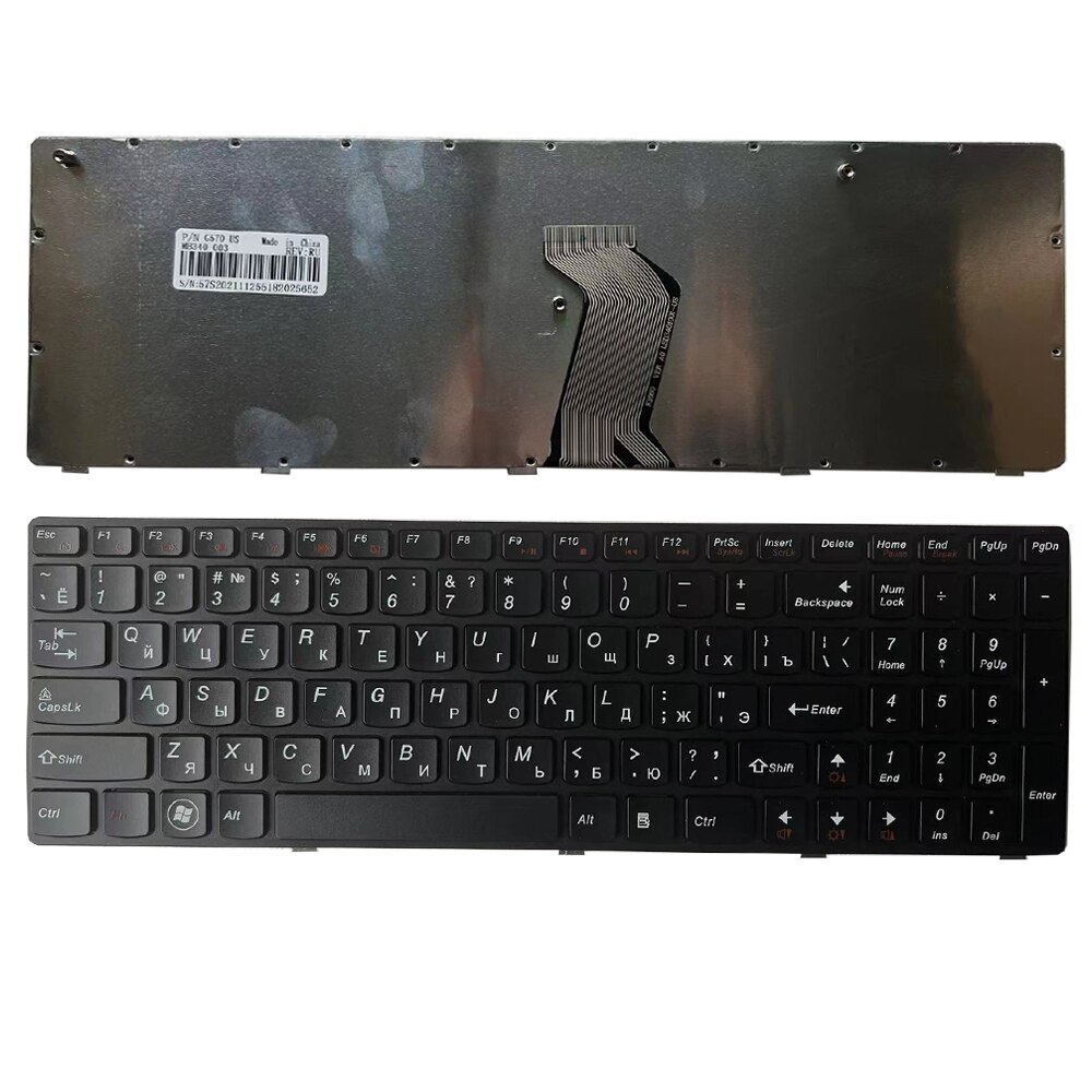 Russian Keyboard for IBM LENOVO Ideapad G575 G570 Z560 Z560A Z560G Z565 G570AH G570G G575AC G575AL G575GL RU laptop keyboard