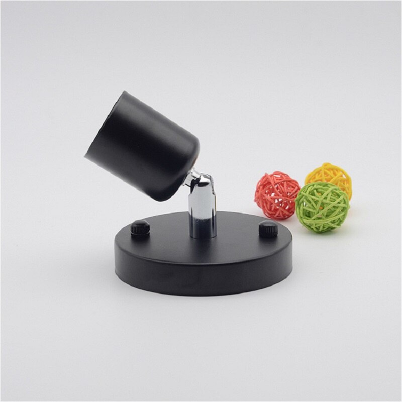 Adjustment ceramic E27 base surface mounted screw E27 lamp holder for ceiling lamp downlight