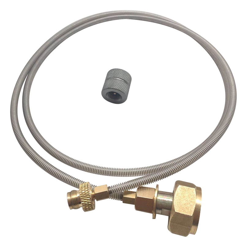 Utomhus spis camping gas spis gas tank konvertering huvud adapter brännare lpg cylinder propan refill adapter