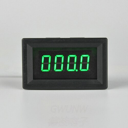GWUNW DC 0-999.9V (1000V) four bit high precision voltmeter digital display high voltage voltage meter 0.36 Inch 4 bit LED: Green