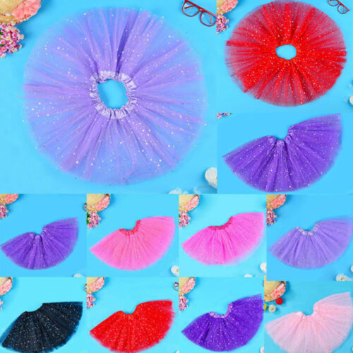 Toddler Kids Baby Girls Princess Party Pageant Wedding Tulle Tutu Flower skrits