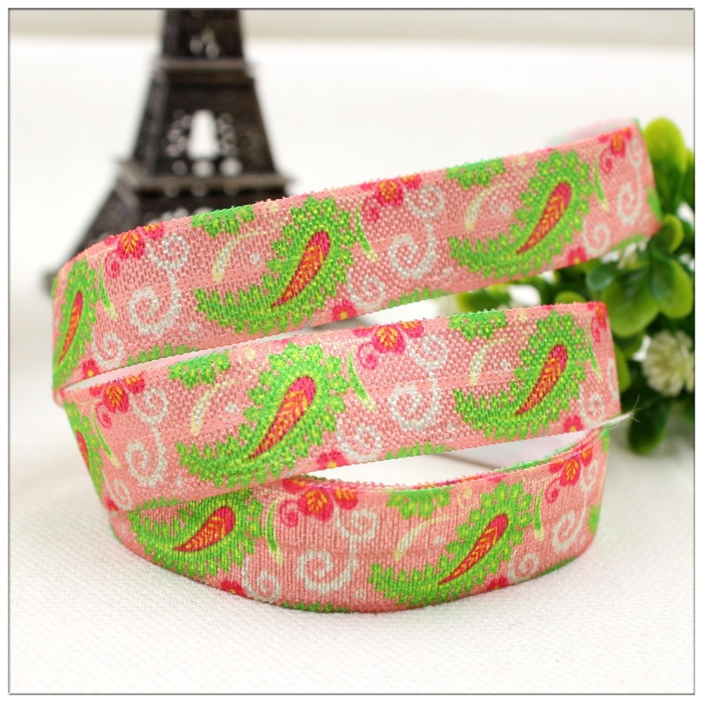 Ruban élastique solide en Crochet de 1616230,16MM | Anneau de cheveux 5 yards, accessoires de vêtements faits main, bricolage