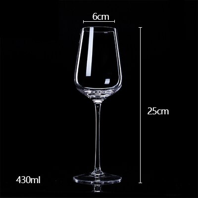 Copa de vino tinto de 4 estilos, copa dorada de Borgoña, Bar, familiar, 400-500ml: 430ml