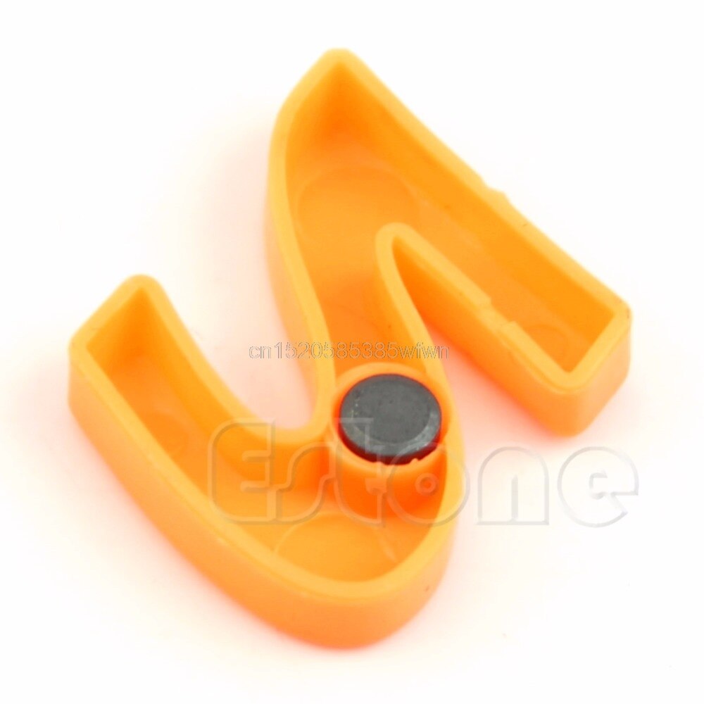 1 Set Magneten Onderwijs Alfabet Set Van 42 Kleurrijke Magnetische Koelkast Letters & Numbers # HC6U #