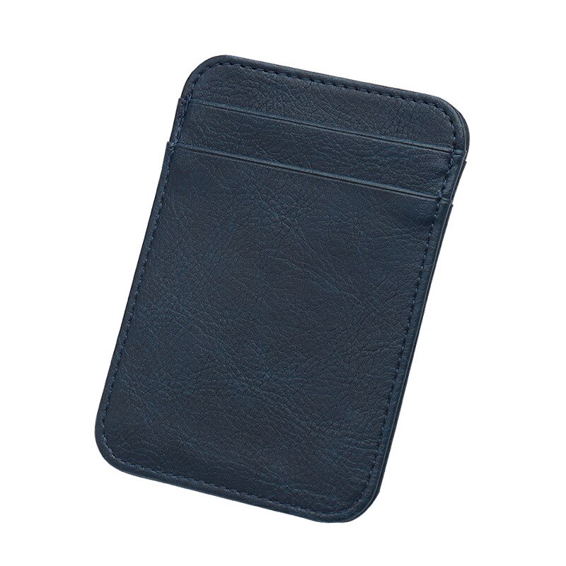 Super cienki miękki portfel PU skóra mini biznes kredyt portfel z saszetką na karty torebka posiadacze kart portfel męnarty cienkie małe portfele: 1