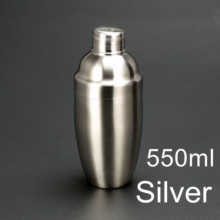 550ml/750ml cocktail shaker mikser vin shaker bar verktøy vinflaske vin tilbehør til bartender drikke parti: Sølv