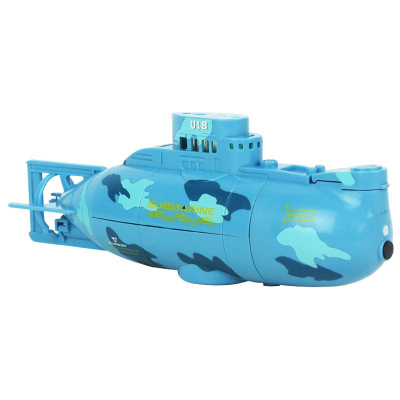 777-216 Mini Remote Control RC Racing Submarine Boat Toys with 40MHz RC Transmitter FSWB: 3311 blue