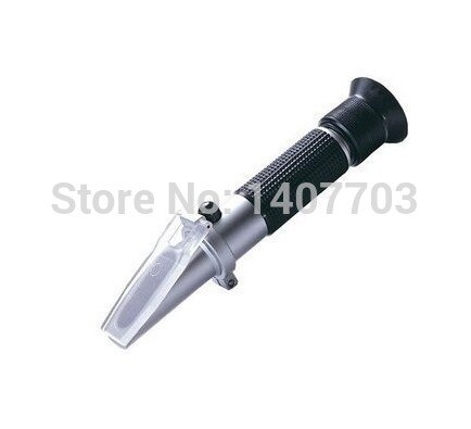 Portable hand held milk refractometer 0-20%/milk meter refractometer with Plastic Box