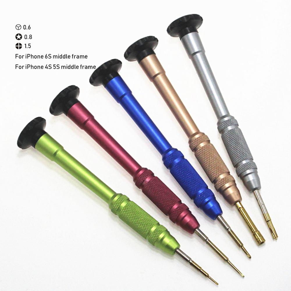 Universal Phone Tools Repair Open Tools Kit Screwdrivers DIY Mobile Phone For iPhone 4 5 6 6s 7 8 Plus X For Apple Watch Repair: 5PCS