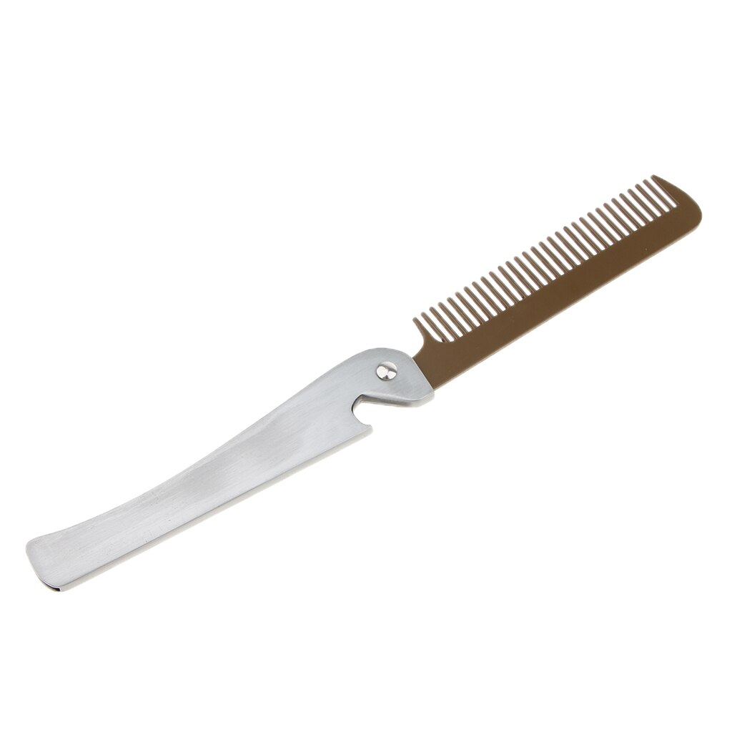 folding skjegg barbering å danne kam bart børste styling mal til menn