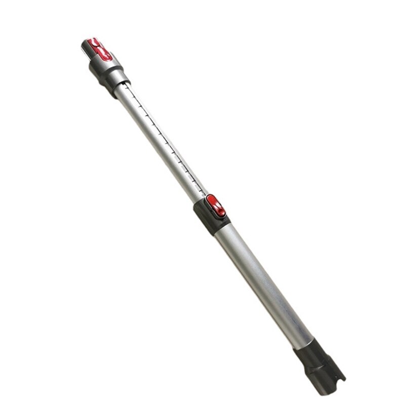 Telescopische Metalen Verlengstuk Voor Dyson V7 V8 V10 V11 Stofzuiger Accessoire: Silver