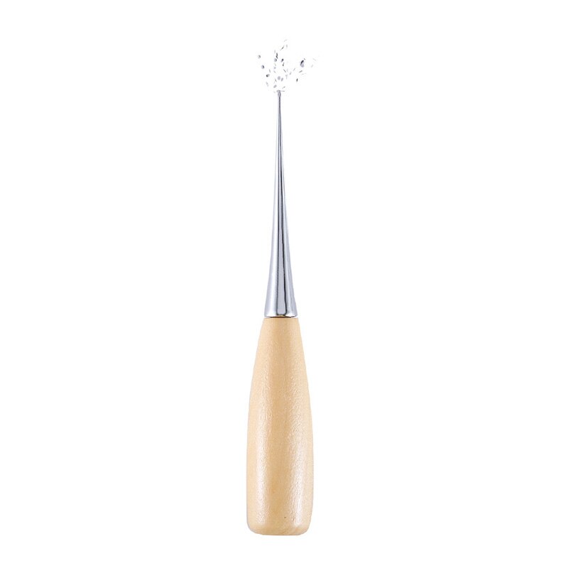1 juego aguja de coser Awl artesanía de cuero costura accesorios punzón de costura cuero herramientas de reparación de zapatos
